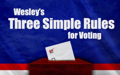 Three Simple Rules for Voting