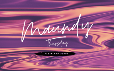 Maundy Thursday Bulletin 2025