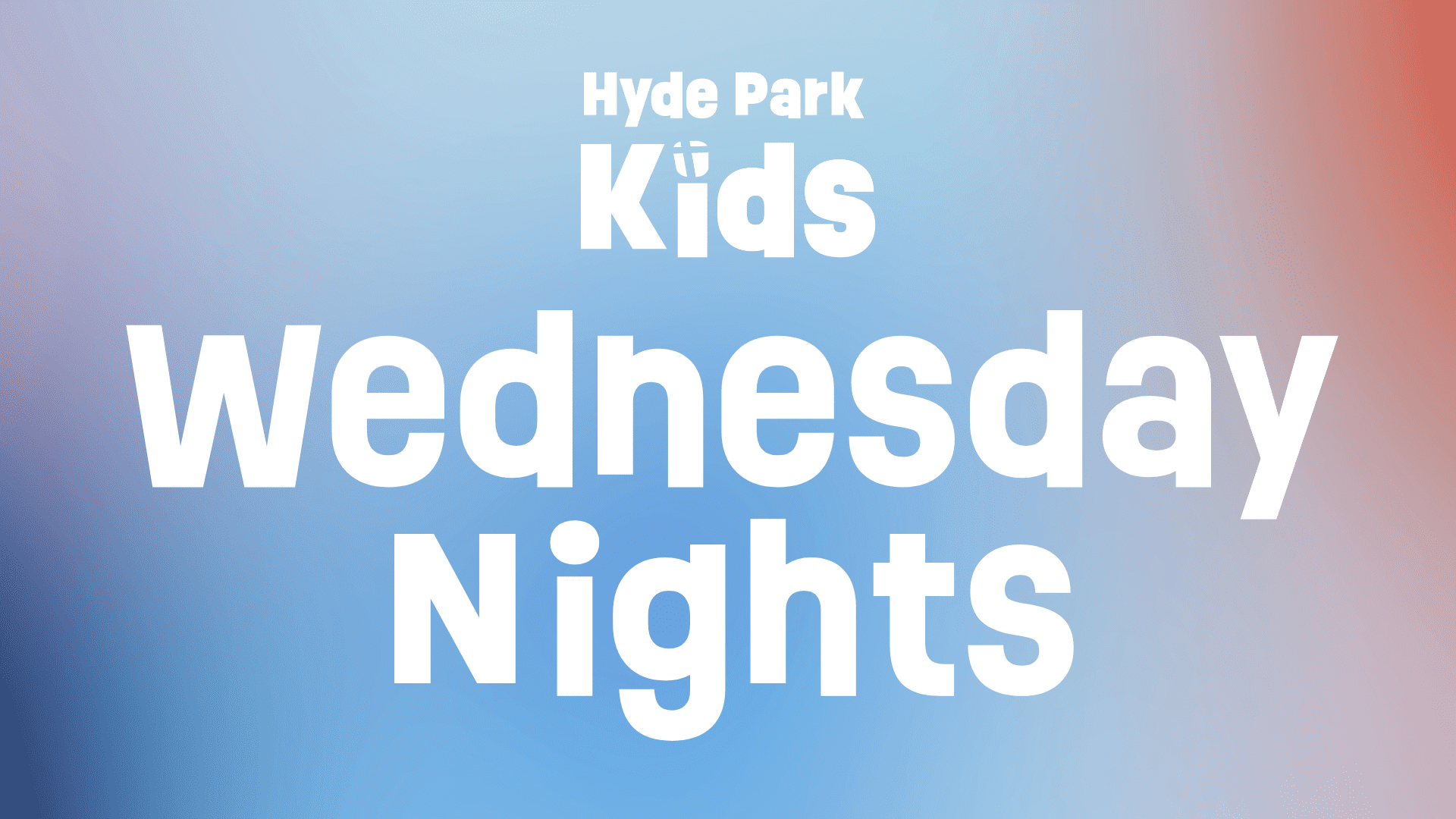 HP Kids wed nights